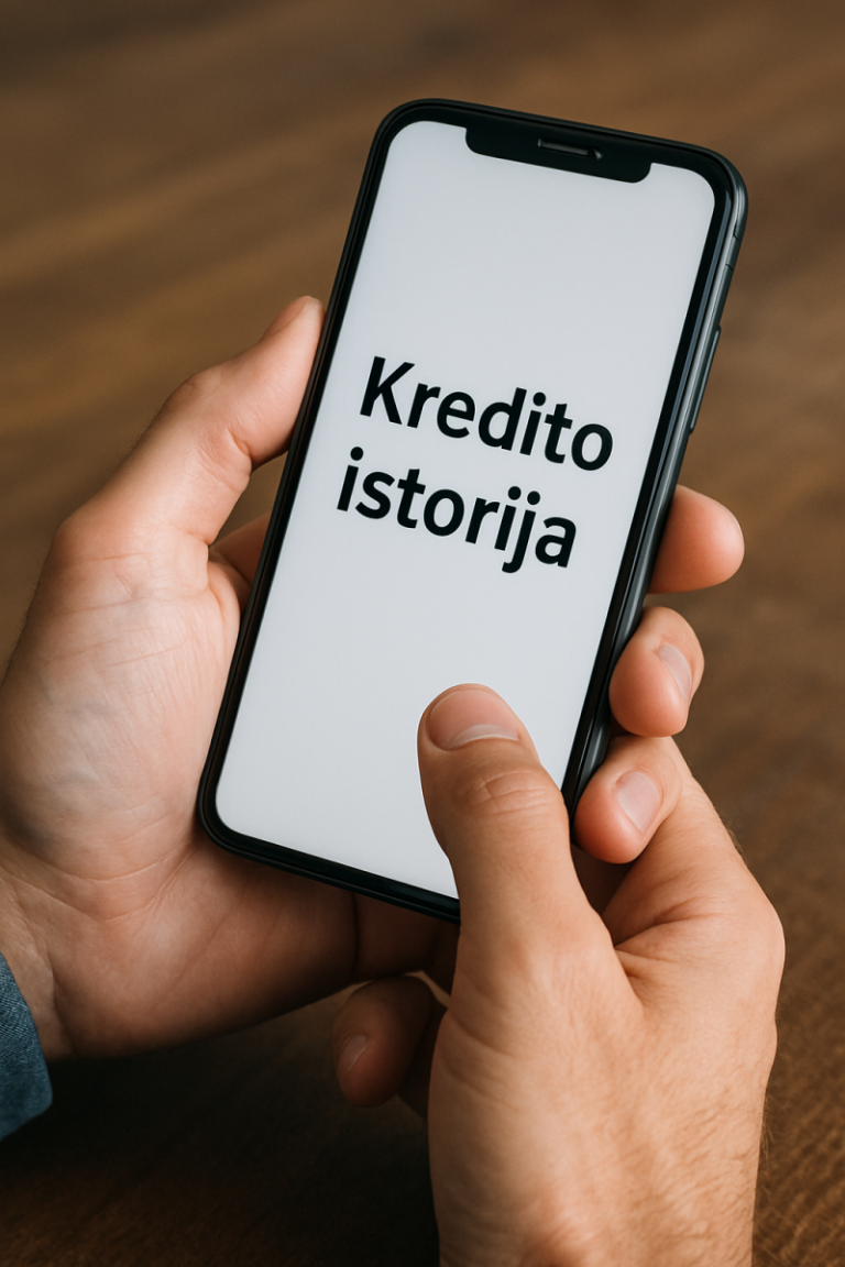 Kreditai turintiems blogą kredito istoriją