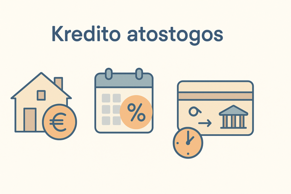 Kredito atostogos