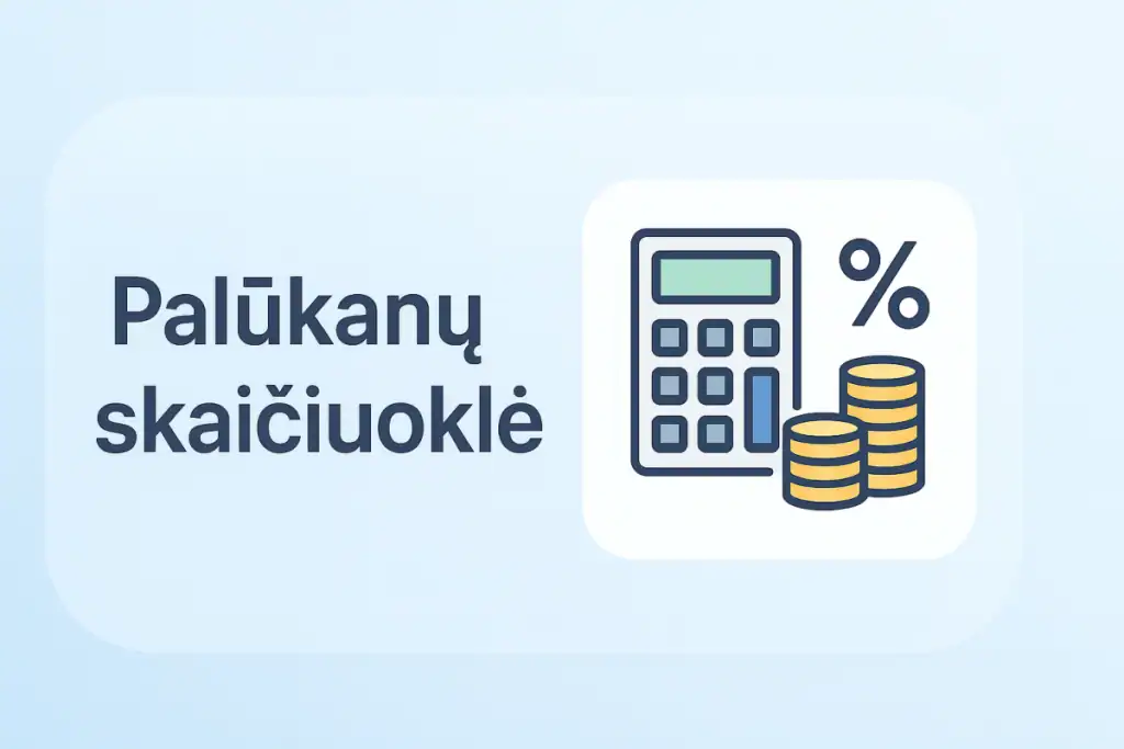 Palūkanų skaičiuoklė